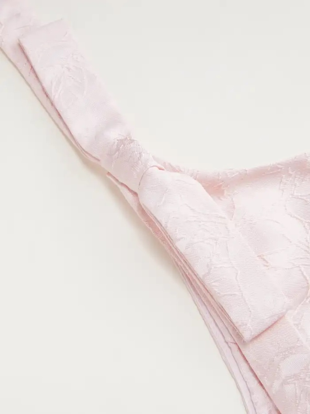 Cider Pale Pink Midi Dress with Shoulder Ties - Picture 5 of 11